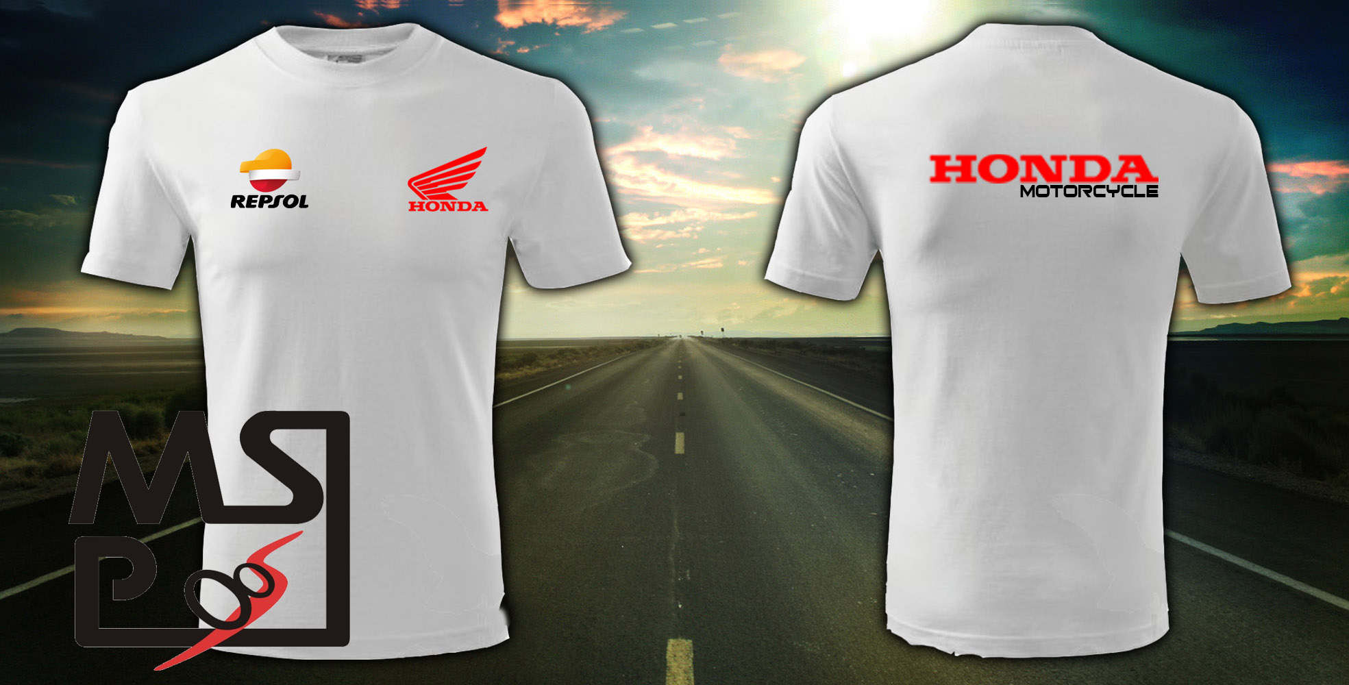 MSP Triko s motivem Honda Repsol