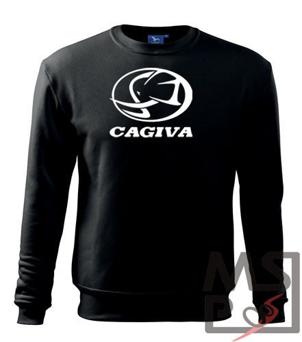 Mikina s motivem Cagiva 01