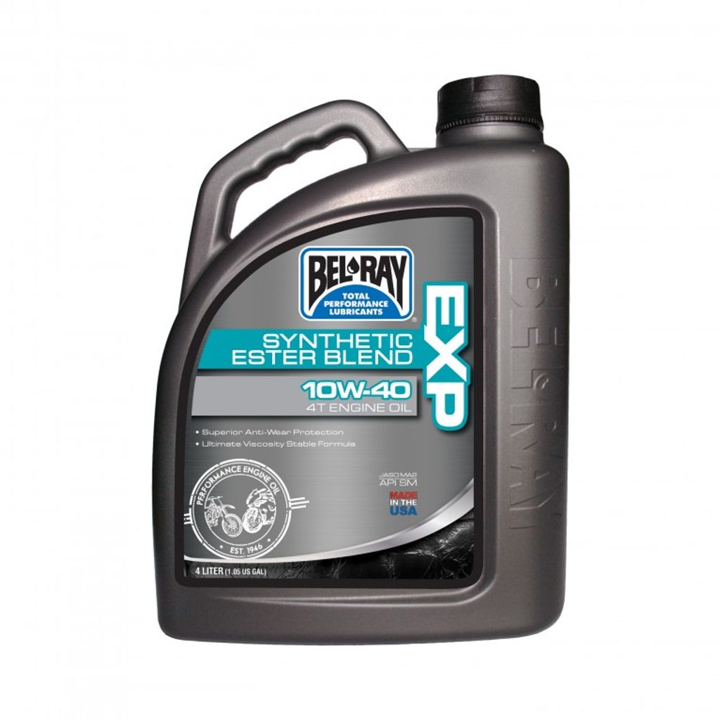 BEL-RAY Motorový olej EXP SYNTHETIC ESTER BLEND 4T 10W40 4L