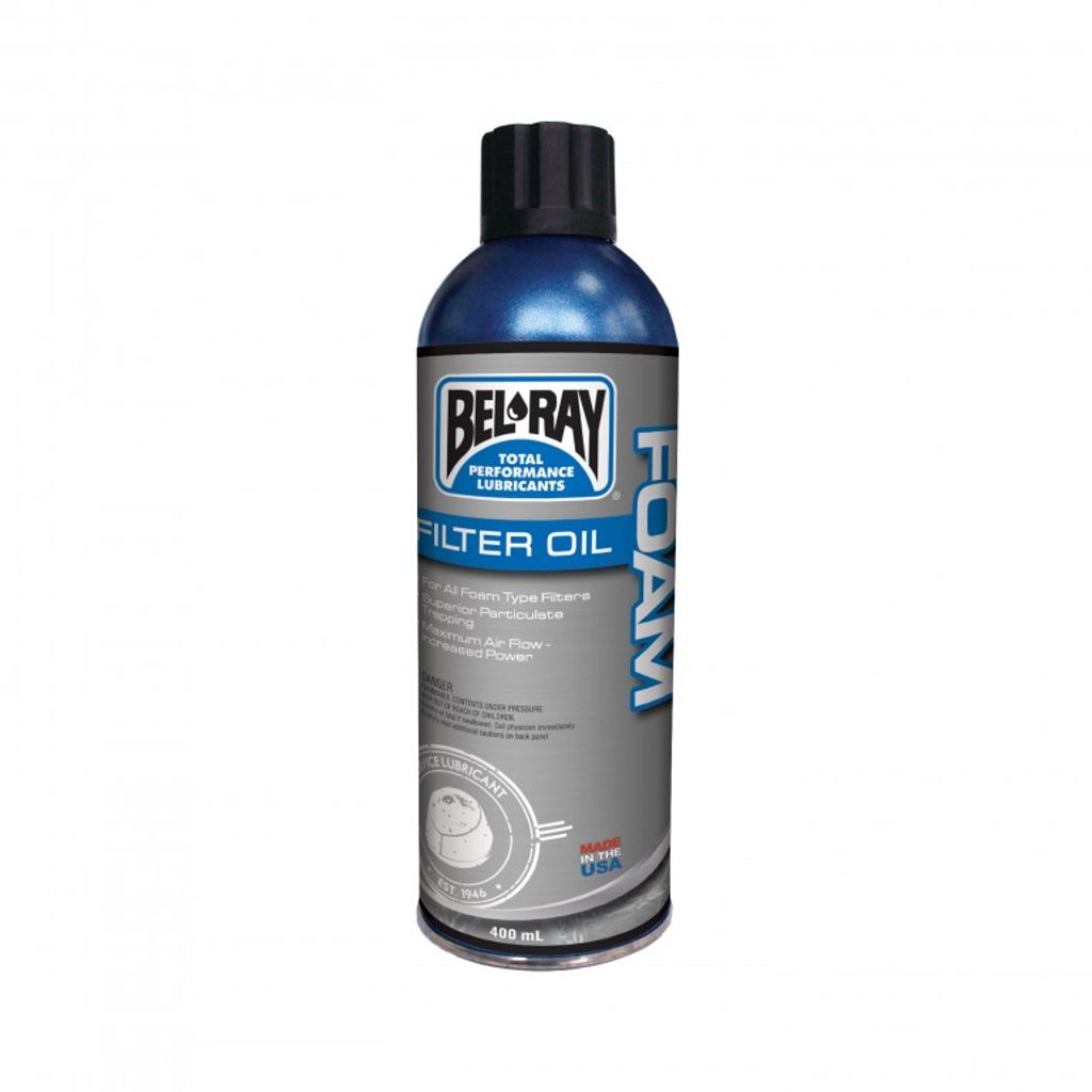 BEL-RAY Olej na filtry FOAM FILTER OIL (400 ml sprej)