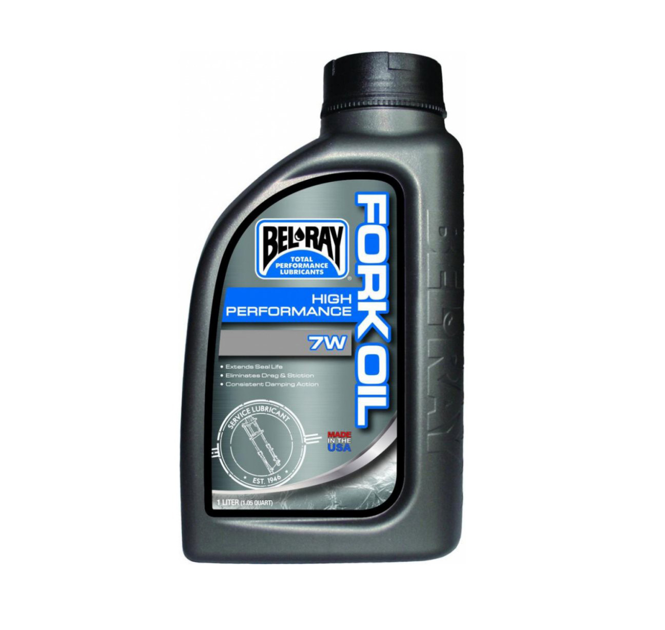 BEL-RAY Tlumičový olej HIGH PERFORMANCE FORK OIL 7W 1L