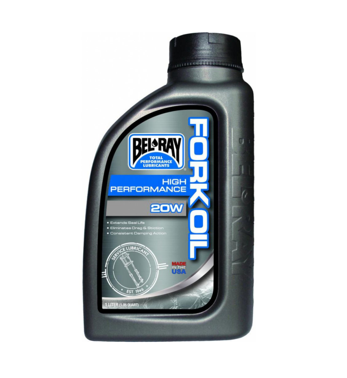 BEL-RAY Tlumičový olej HIGH PERFORMANCE FORK OIL 20W 1L