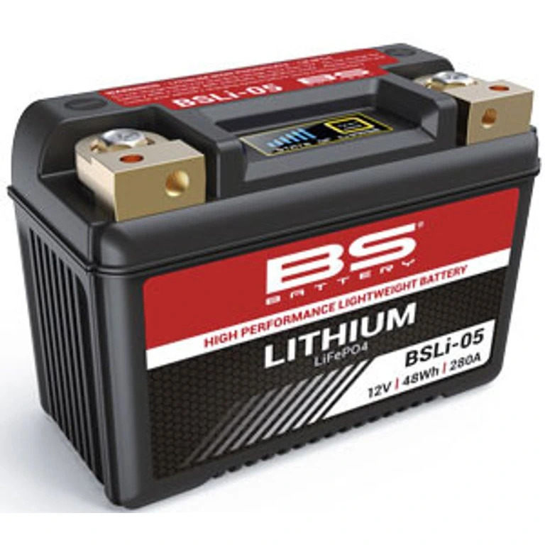 BS-BATTERY BSLI-05 12V 4Ah 280A P+ LiFePO4 lithiová motobaterie