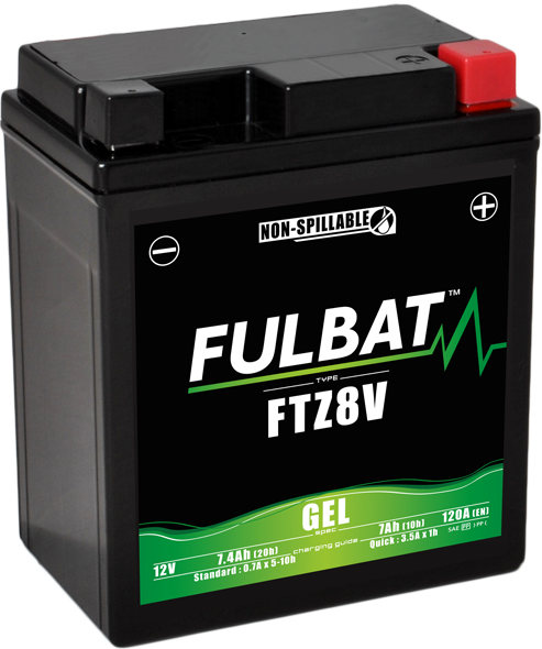 FULBAT Gelová motobaterie FTZ8V GEL (YTZ8V)