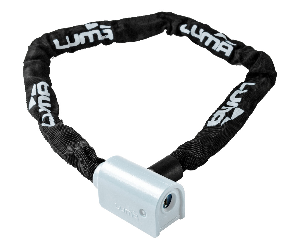 LUMA Řetězový zámek ENDURO 5 100cm bílý