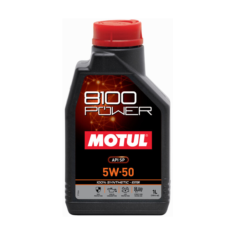 MOTUL Motorový olej 8100 POWER 5W50 1L