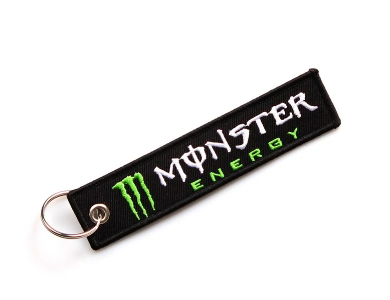 TXR Textilní klíčenka Kawasaki Monster Energy