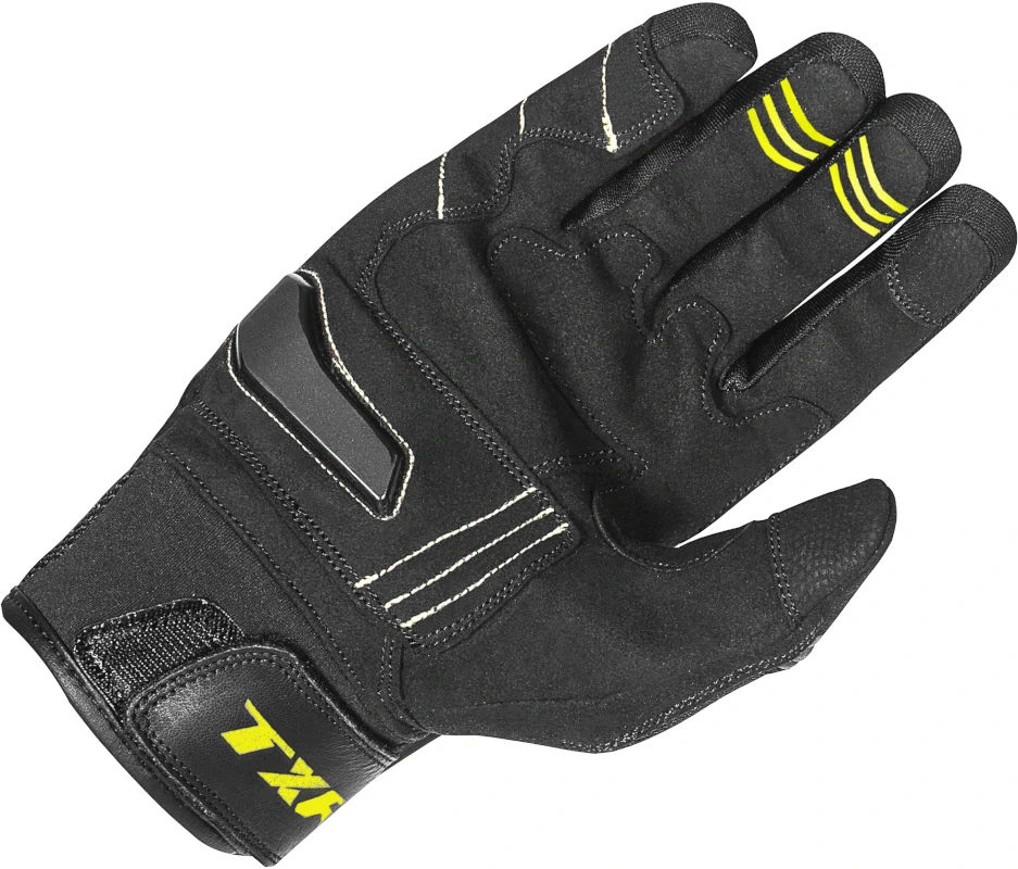 TXR Rukavice na motorku Aerosport černo-fluo žluté XL