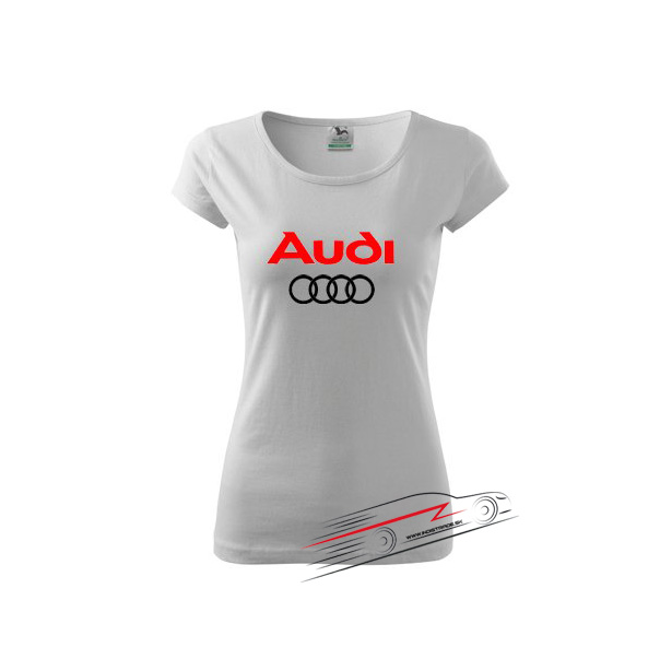 Dámské triko s motivem AUDI