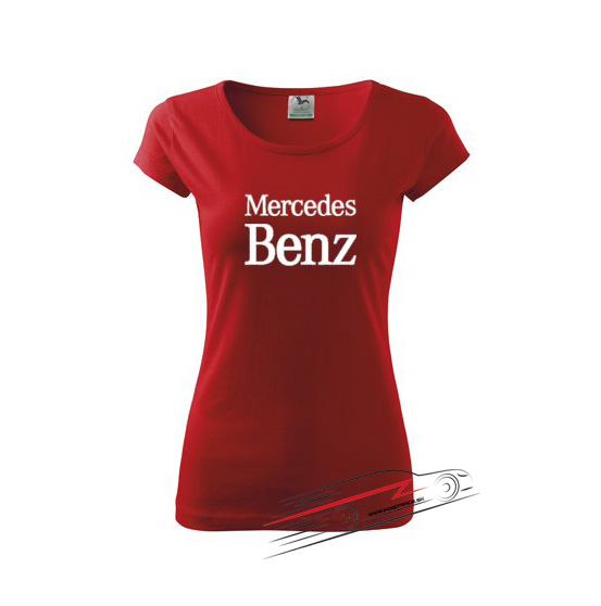 Dámské triko s motivem Mercedes
