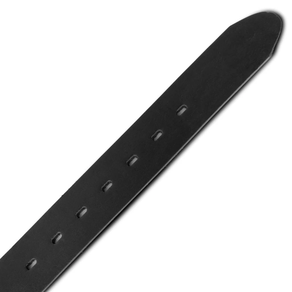 TXR Kožený opasek West černý 150 cm