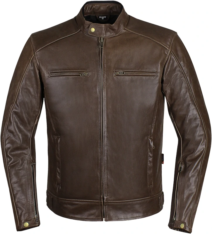TXR Bunda na motorku Ranger tmavě hnědá 4XL