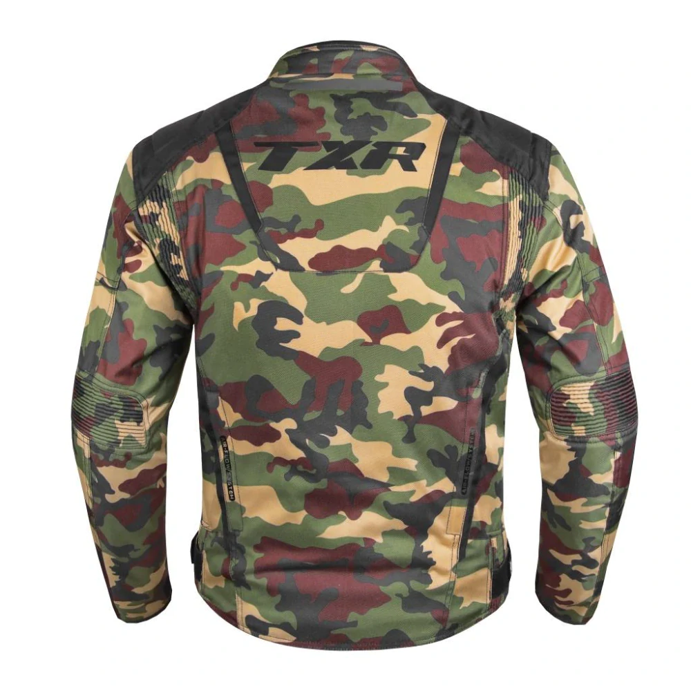 TXR Bunda na motorku Gunner Camo zelená XXL