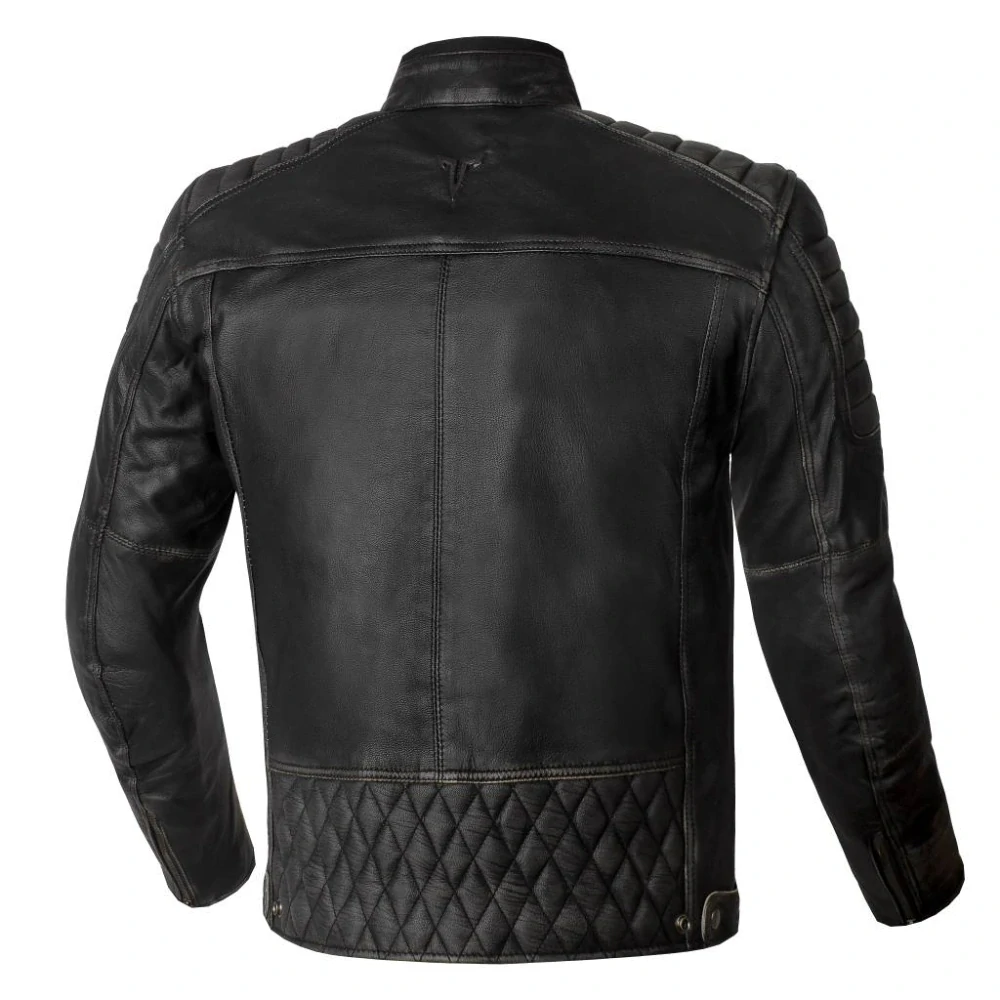 TXR Bunda na motorku Vintage šedá XL