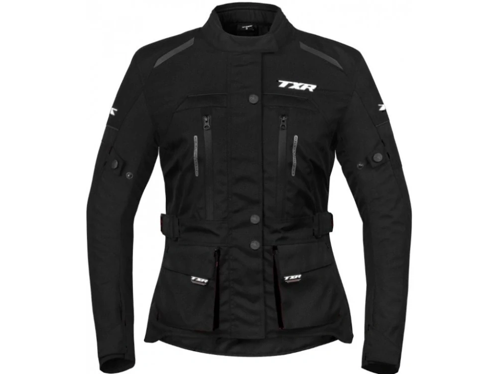 TXR Dámská bunda na motorku Visper černá 3XL