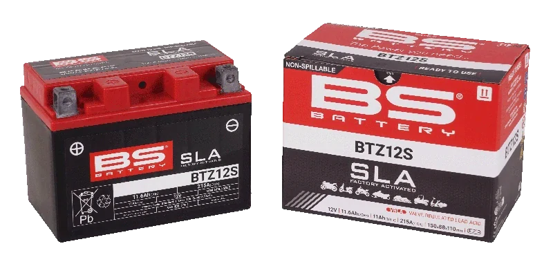 BS-BATTERY BTZ12S 12V 11Ah 215A (YTZ12S) 150x88x110mm L+ AGM bezúdržbová motobaterie