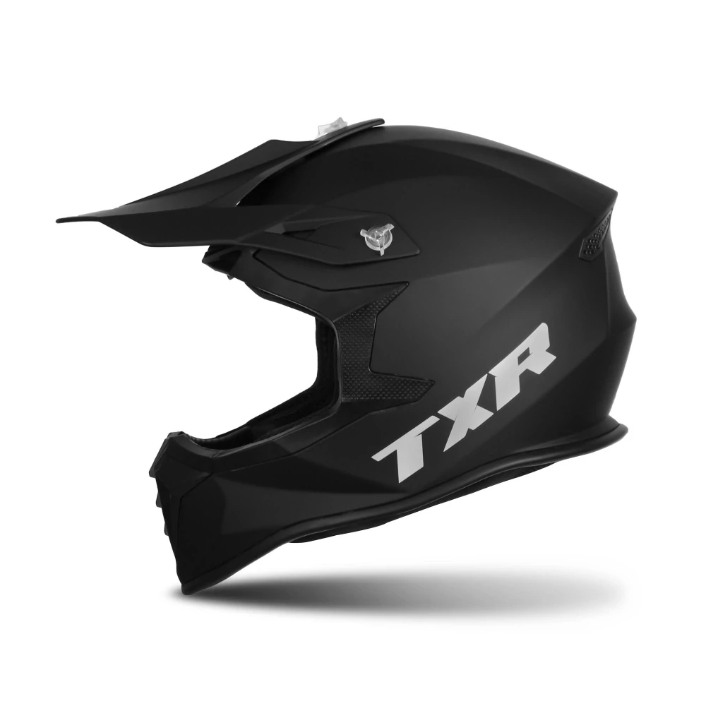 TXR Motokrosová helma Fury černá matná L