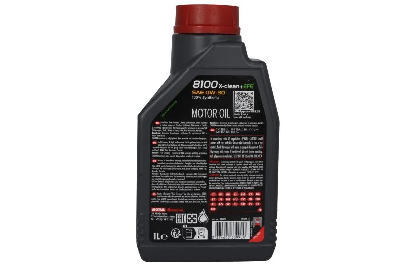 MOTUL Motorový olej 8100 X-clean+ EFE 1L