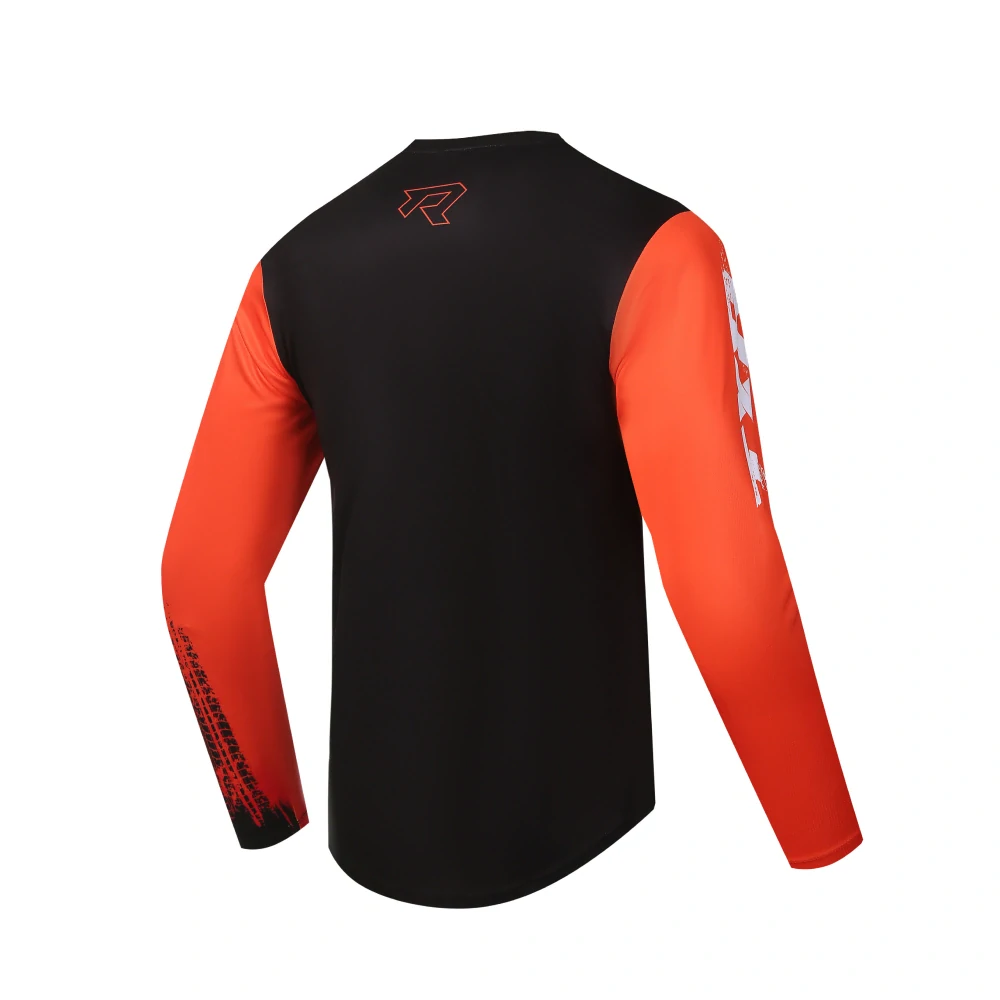 TXR Motokrosový dres Pulse černo-oranžový XXL