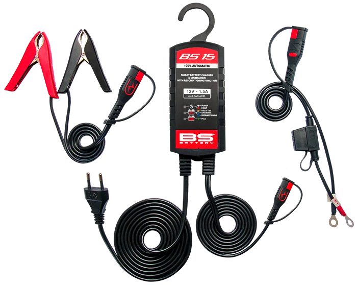 BS-BATTERY Nabíječka akumulátorů SMART BS15 12V 1500mA