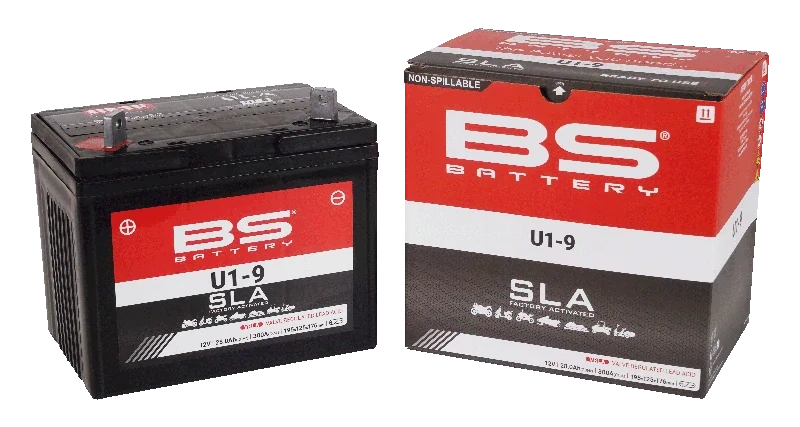 BS-BATTERY U1-9 12V 28Ah 300A (12N24-4A) 195x125x176mm L+ AGM bezúdržbová motobaterie