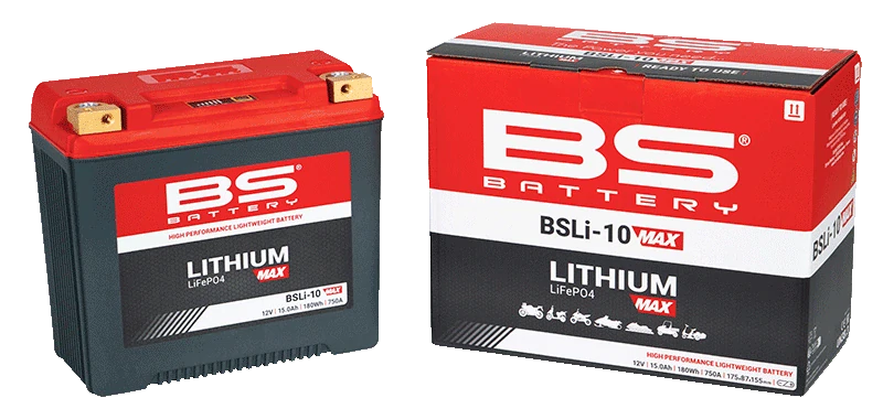 BS-BATTERY BSLI-10 MAX 12V 15Ah 750A P+ LiFePO4 lithiová motobaterie