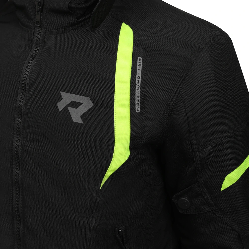 TXR Bunda na motorku Striker černo-fluo-žlutá L