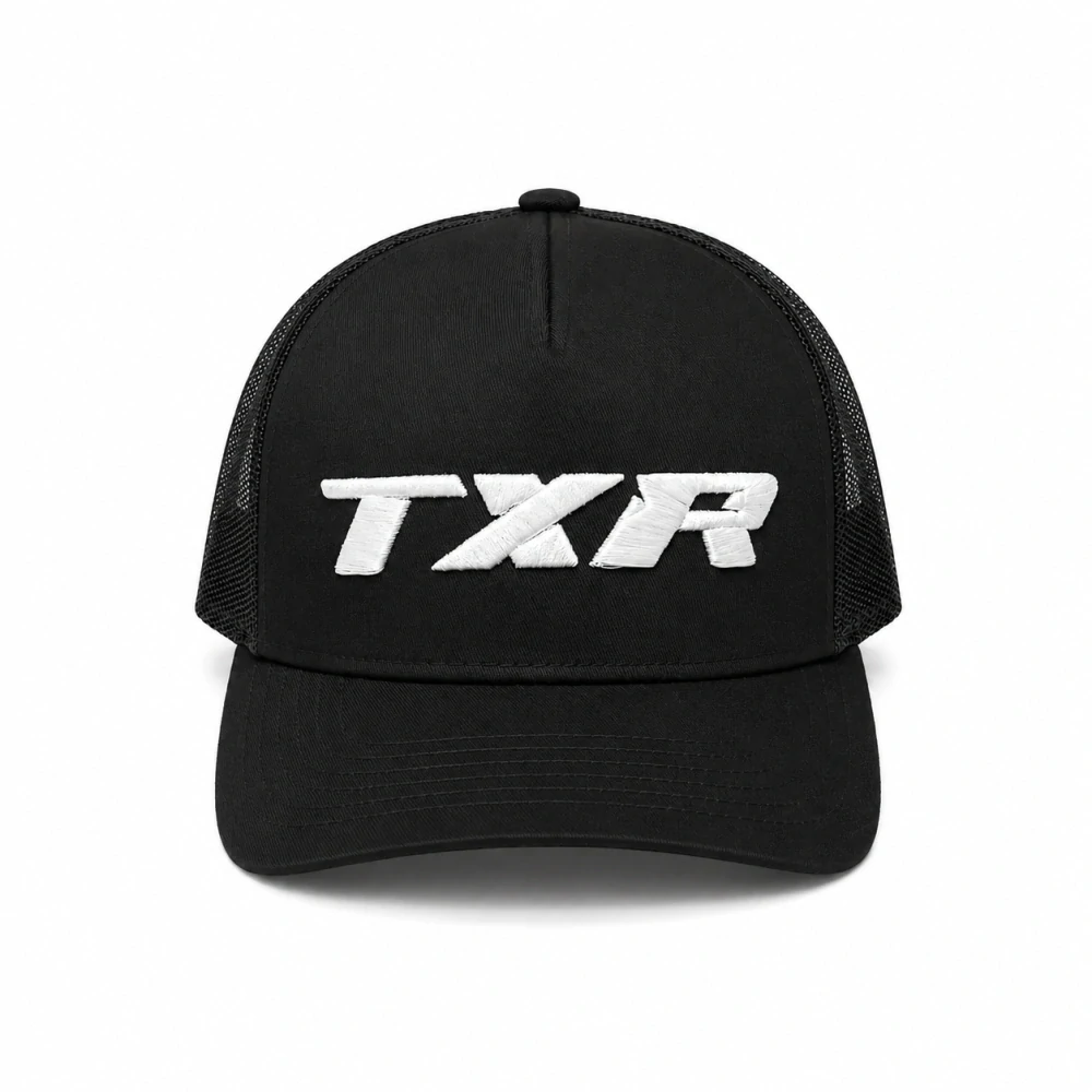 TXR Kšiltovka Trucker černo-bílá
