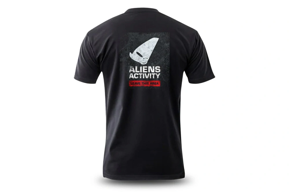 UFO PLAST Triko černé Aliens Activity XL