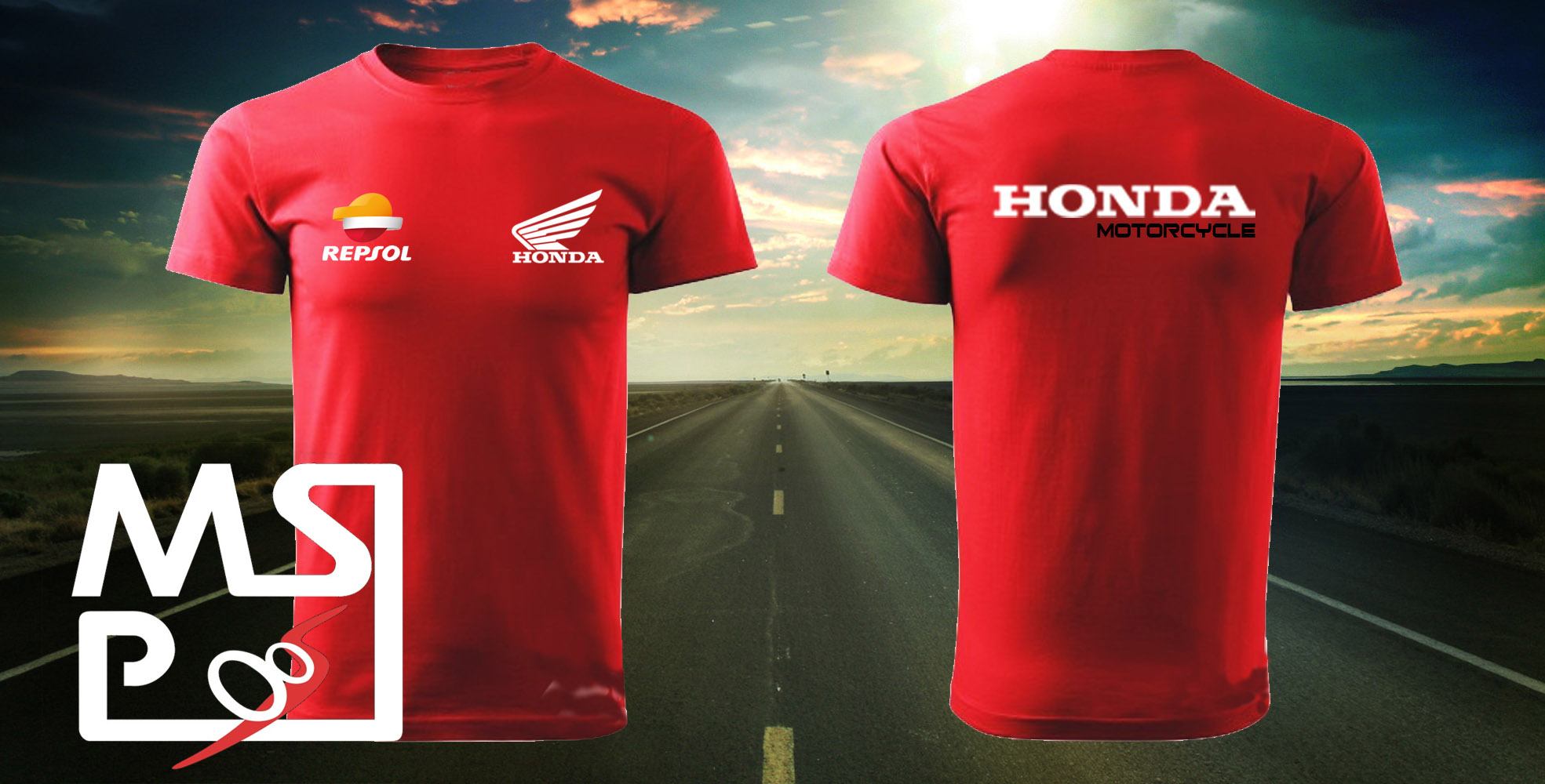 MSP Triko s motivem Honda Repsol