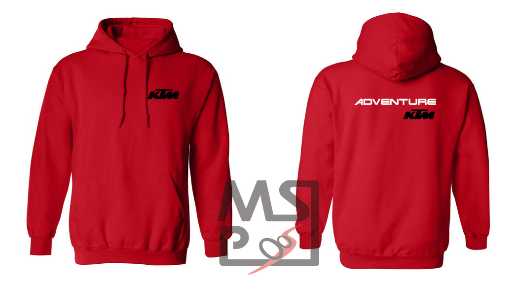 Mikina s motivem KTM Adventure