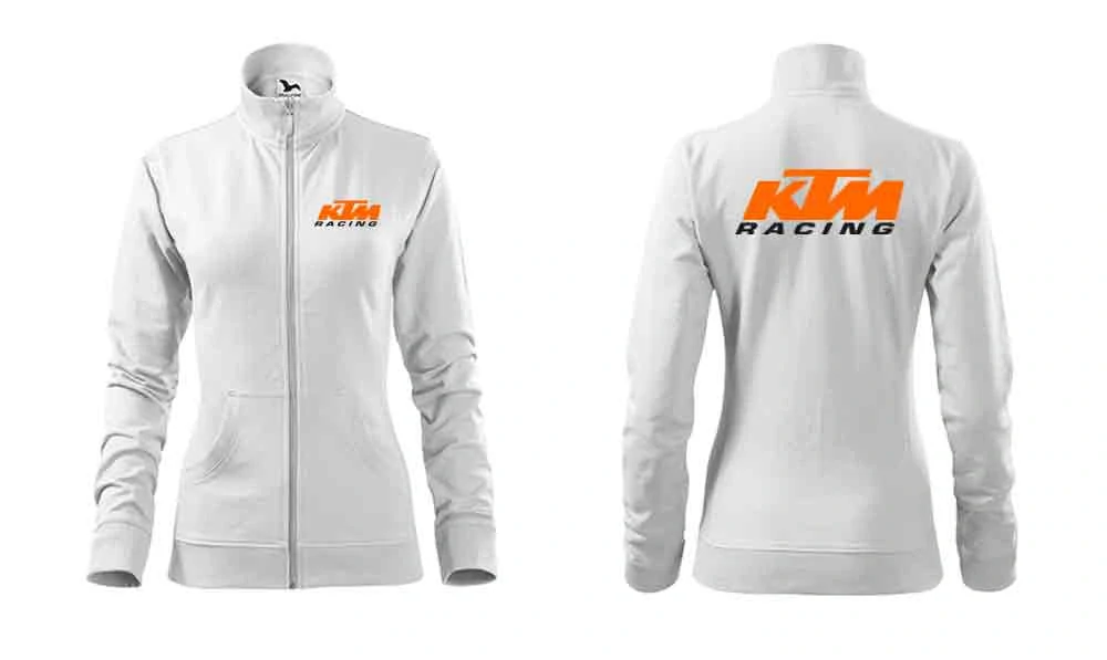 Dámská mikina s motivem KTM zipová