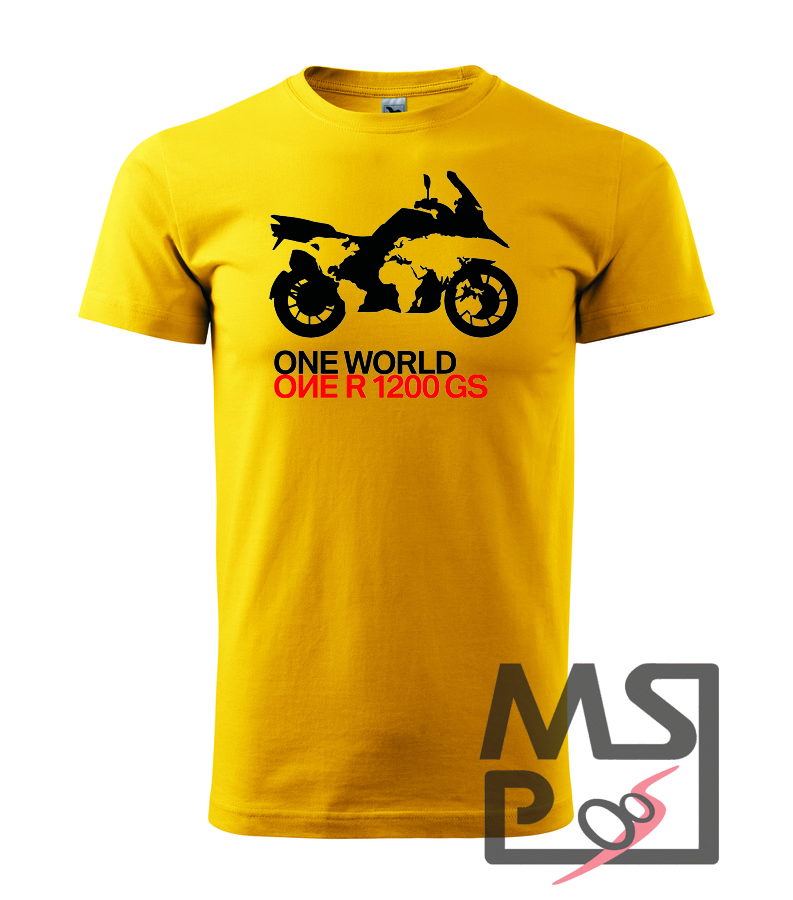 MSP Triko s motivem BMW One World - ONE R1200GS