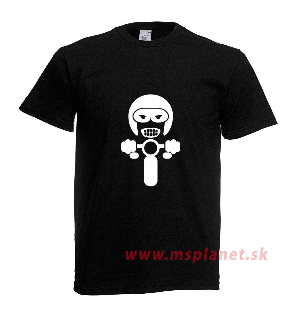 MSP Pánské triko s moto motivem 18 motoman