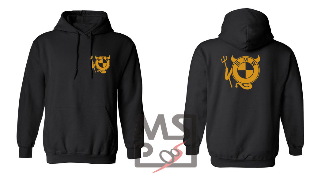 Mikina s motivem BMW devil