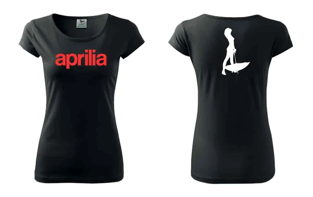 Dámské triko s motivem Aprilia 02
