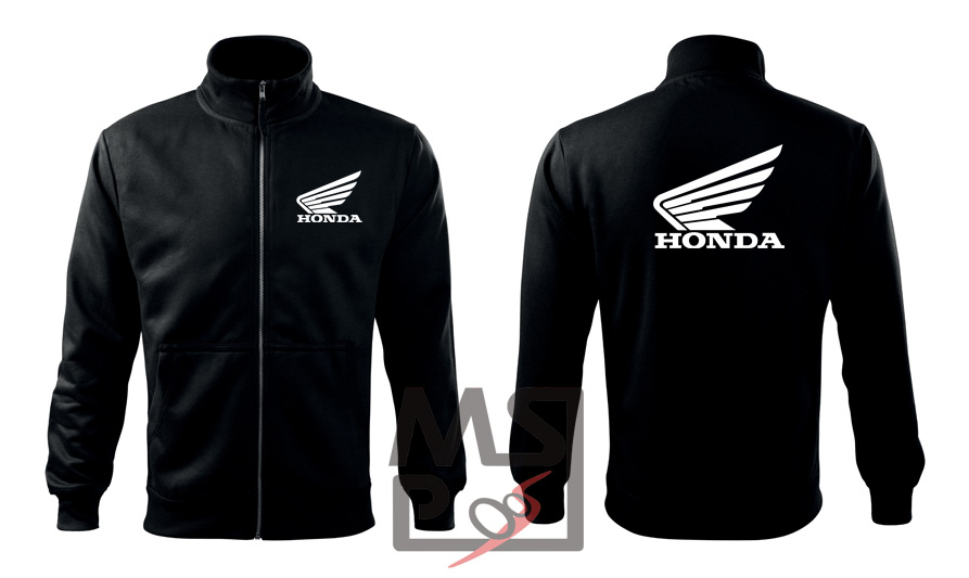 Pánská mikina s motivem Honda na zip