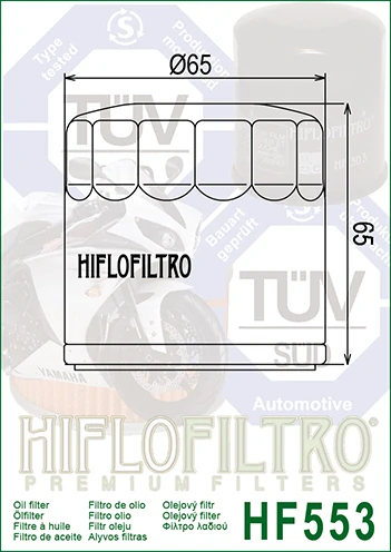 HIFLOFILTRO Olejový filtr HF553