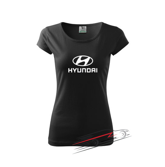 Dámské triko s motivem Hyundai