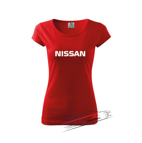 Dámské triko s motivem Nissan