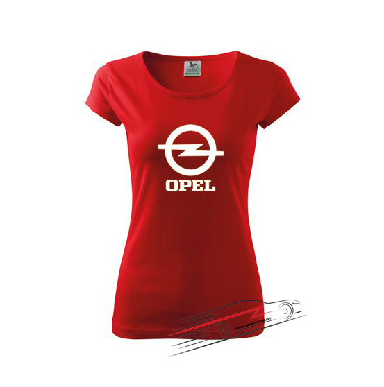 Dámské triko s motivem Opel