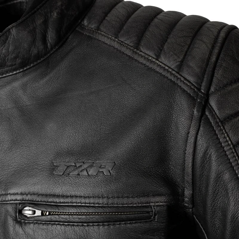 TXR Bunda na motorku Vintage šedá XL