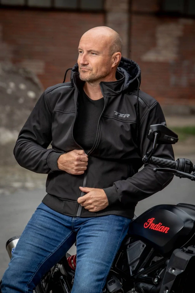 TXR Softshell bunda na motorku Drift XXL