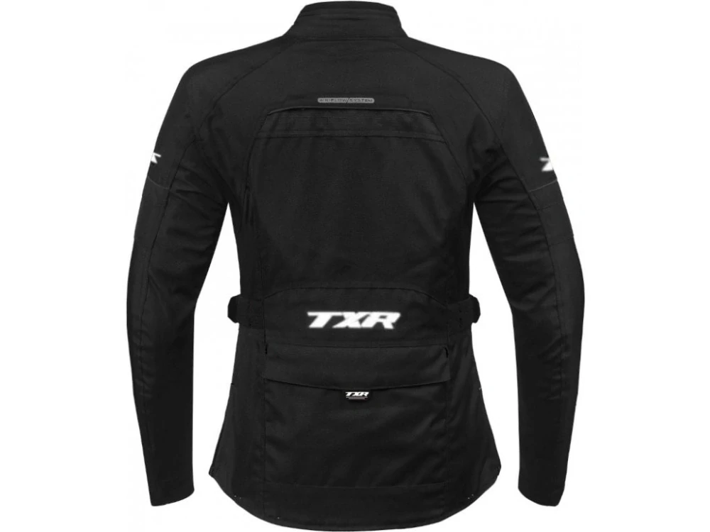 TXR Dámská bunda na motorku Visper černá 3XL
