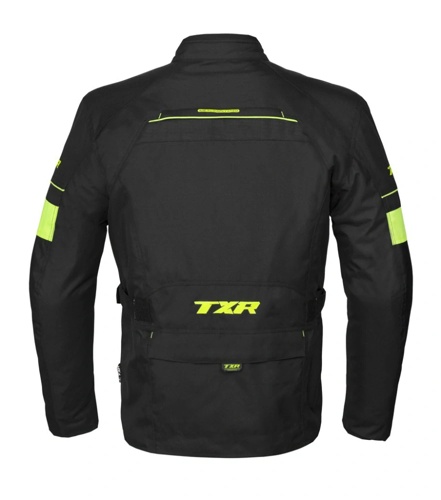 TXR Bunda na motorku Visper černo-fluo žlutá XL
