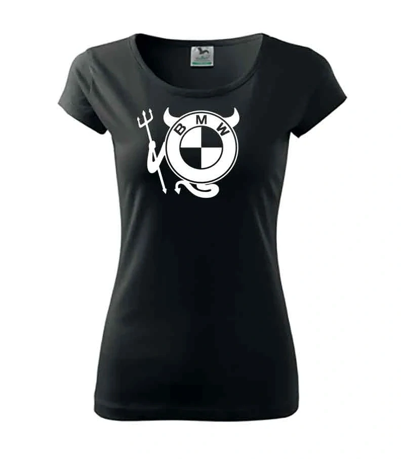 Dámské triko s motivem BMW devil