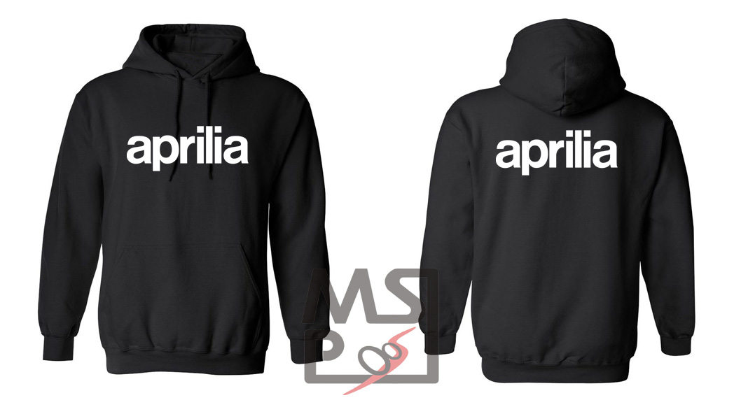 Mikina s motivem Aprilia