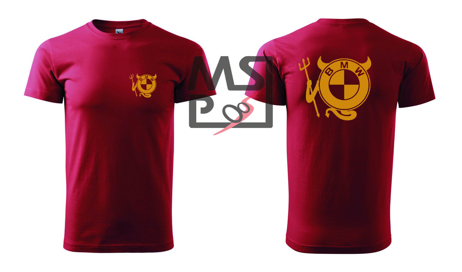 MSP Triko s motivem BMW devil 2