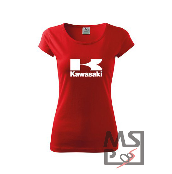 Dámské triko s motivem Kawasaki