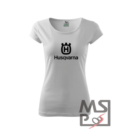 Dámské triko s motivem Husqvarna 2